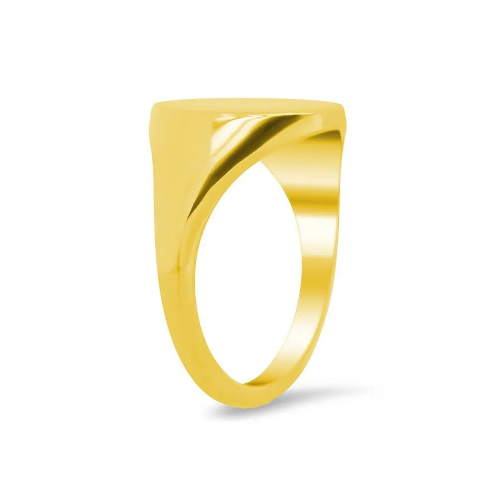 Women's Oval Signet Ring - Medium