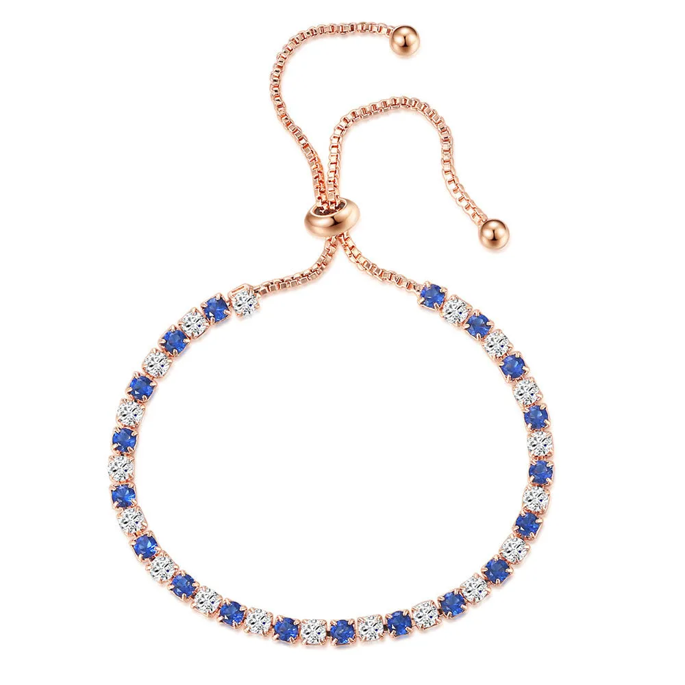 Women's Popular Zirconia Adjustable Pull Bracelet