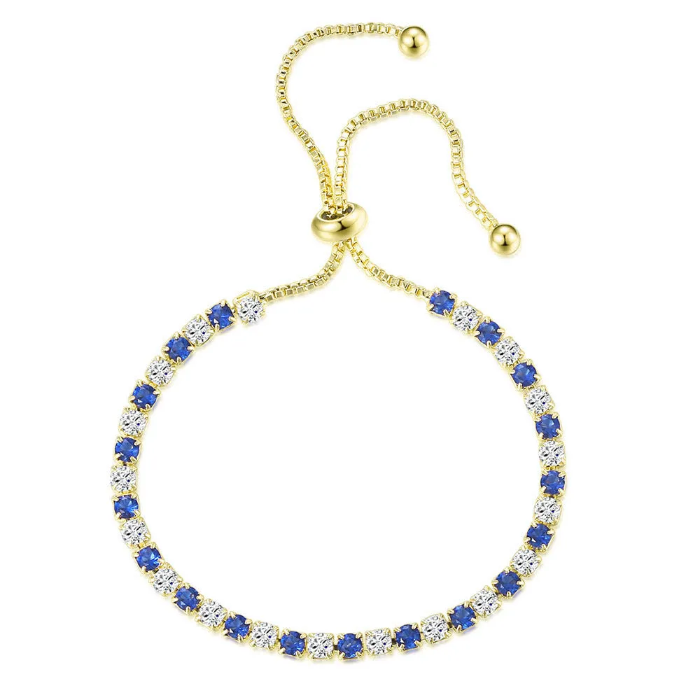 Women's Popular Zirconia Adjustable Pull Bracelet