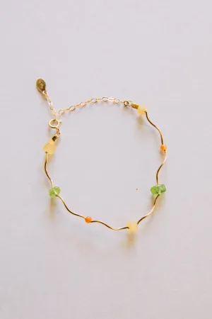X Prism Citrus Filament Bracelet
