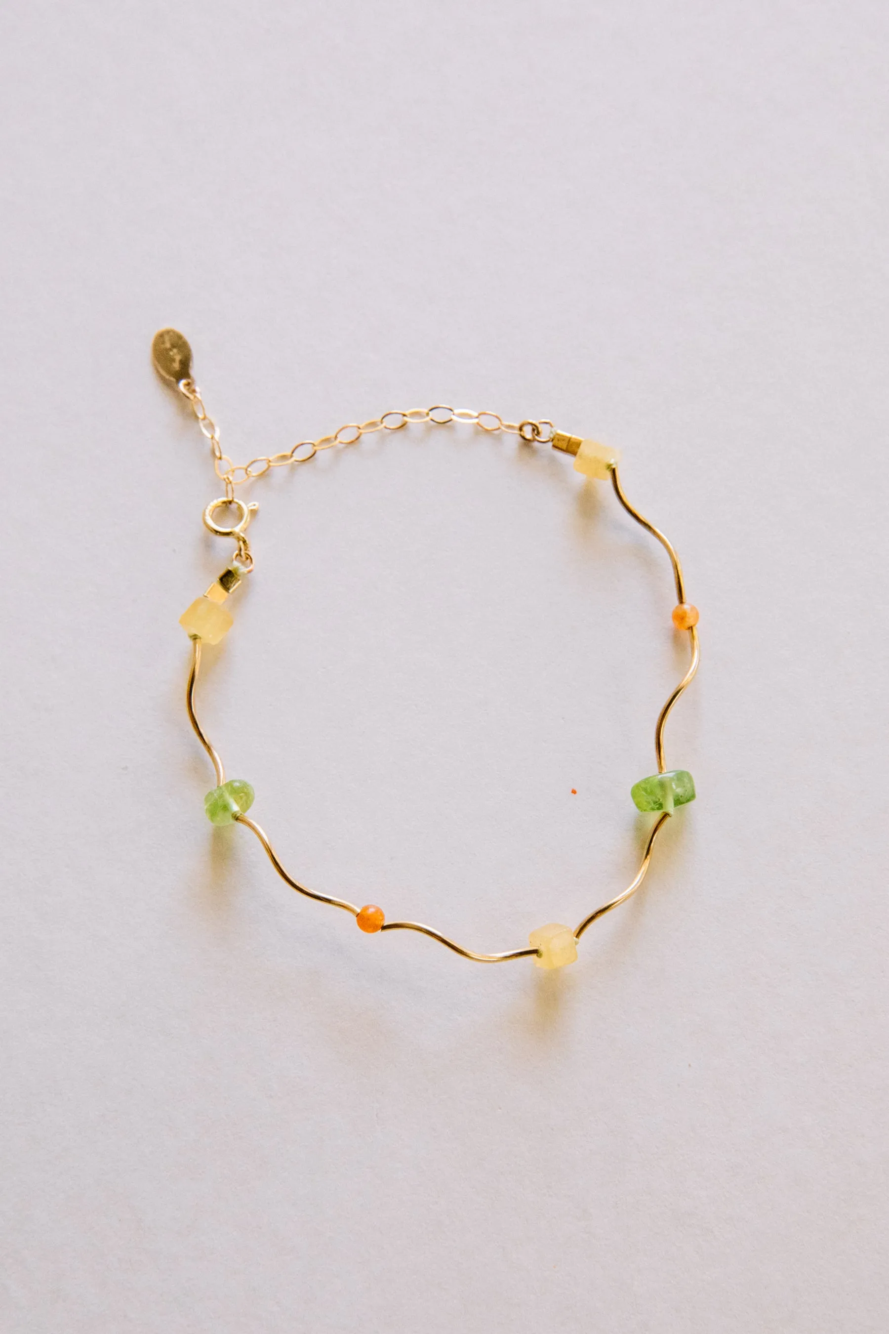 X Prism Citrus Filament Bracelet